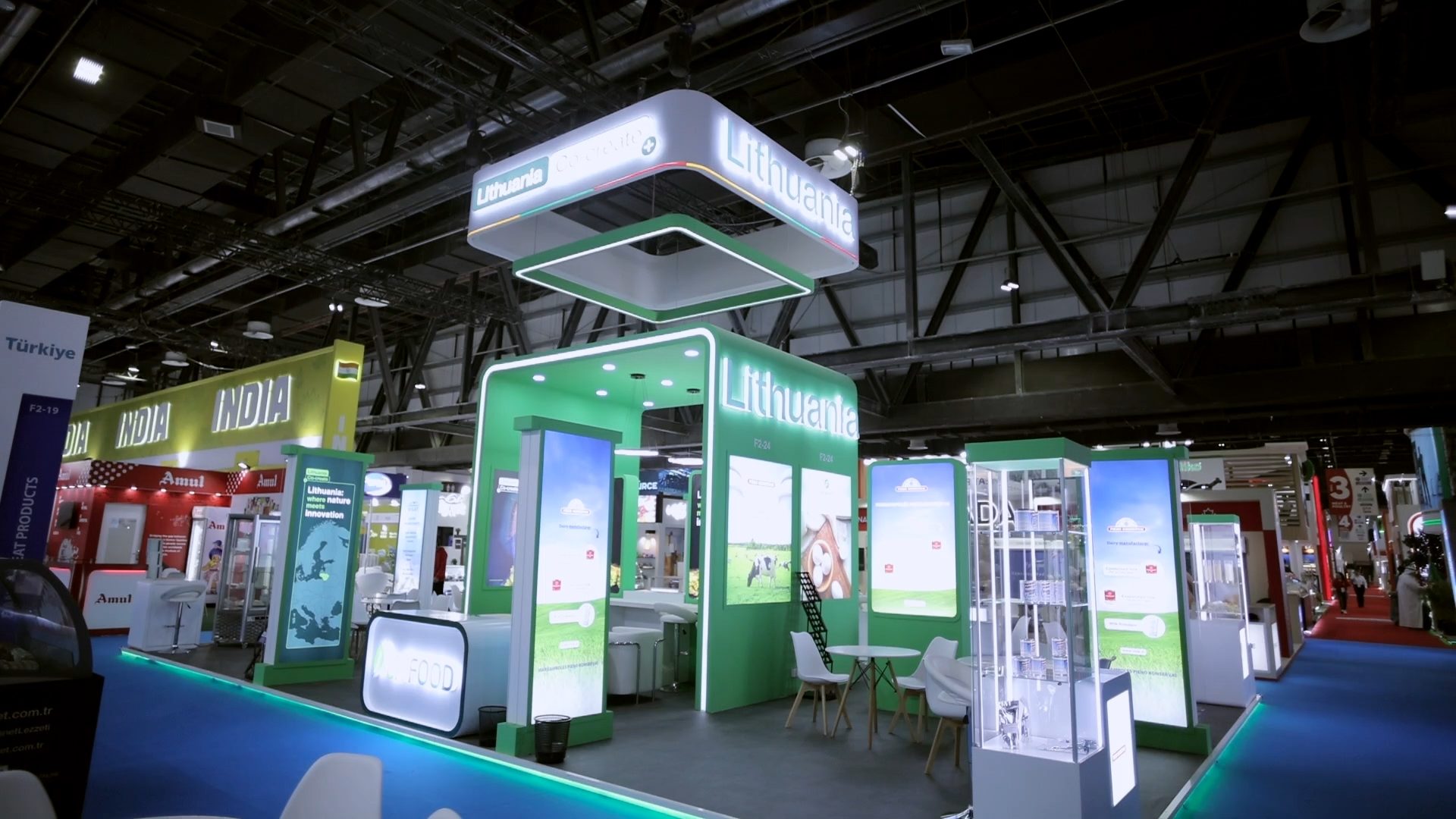 Lithuania pavilion detail