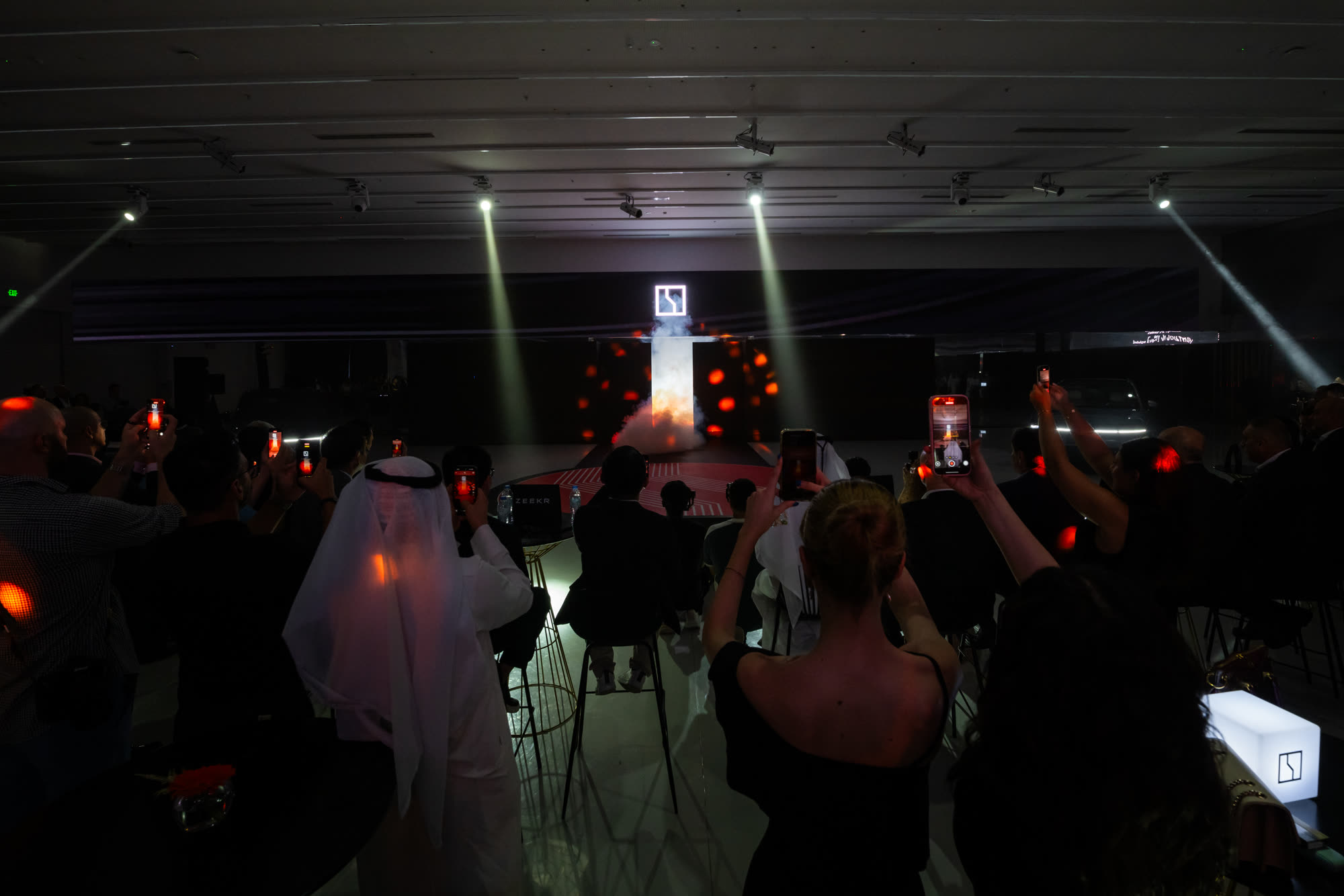 Hospitality moment at the ZEEKR 7X launch